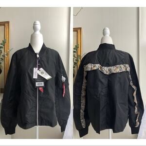 Alpha Industries x Liberty Ruffle Utility Jacket